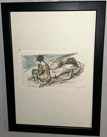 DVĚ ŽENY U VODY - MICHAL RASTISLAV