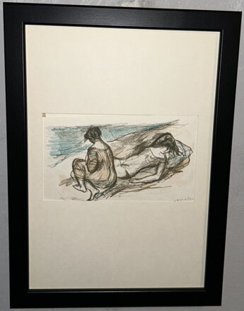 DVĚ ŽENY U VODY - MICHAL RASTISLAV