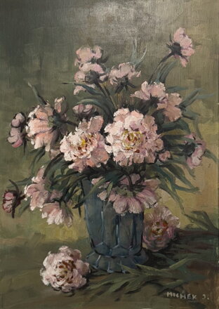 PIVOŇKY VE VÁZE - MICHEK JAROSLAV