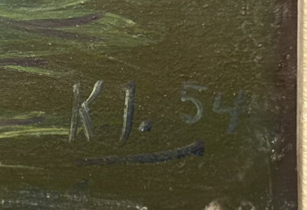 ŠEŘÍKY VE VÁZE - SIGNOVÁN