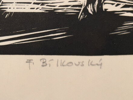 KONĚ NA PASTVĚ - BÍLKOVSKÝ FRANTIŠEK