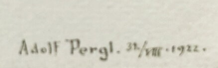 KŘÍŽ U POTOKA - PERGL ADOLF