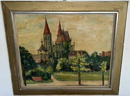 KOLÍN - KOSTEL SV. BARTOLOMĚJE - NEZNÁMÝ AUTOR