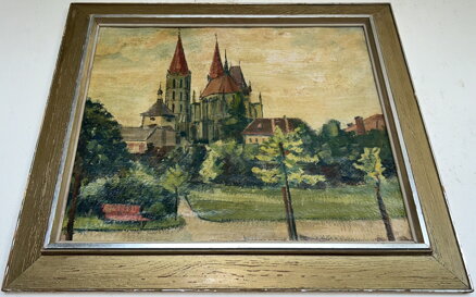 KOLÍN - KOSTEL SV. BARTOLOMĚJE - NEZNÁMÝ AUTOR