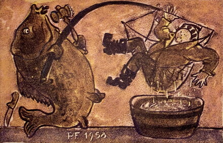 RYBA A RYBÁŘ - OBERTHOR KAREL