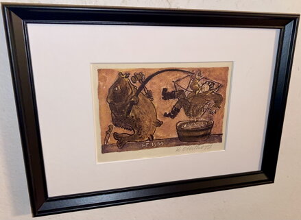 RYBA A RYBÁŘ - OBERTHOR KAREL