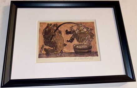 RYBA A RYBÁŘ - OBERTHOR KAREL