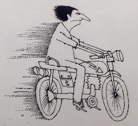 MOTORKÁŘ - BORN ADOLF