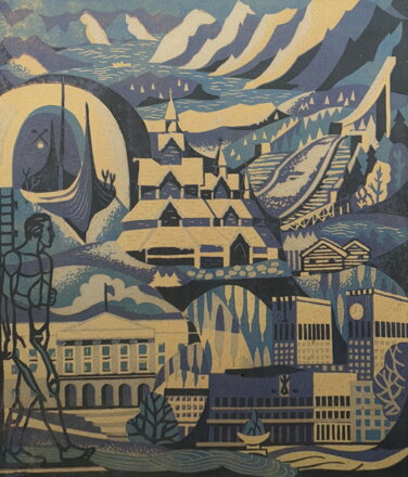 OSLO - NORSKO - BŘEZINA KAREL