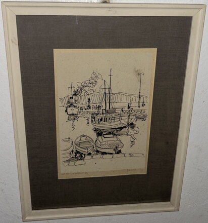 U PŘÍSTAVU - JUGOSLÁVIE - BŘEZINA KAREL