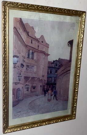 SEMINÁŘSKÁ ULICE - JANSA VÁCLAV (VÁCSLAV) - REPRODUKCE