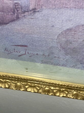 SEMINÁŘSKÁ ULICE - JANSA VÁCLAV (VÁCSLAV) - REPRODUKCE