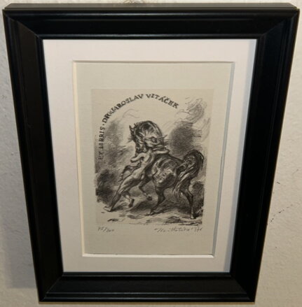 AKT ŽENY S KONĚM - KOTRBA EMIL