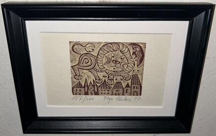 LEV NAD MĚSTEM - ČECHOVÁ OLGA LEV NAD MĚSTEM - ČECHOVÁ OLGA