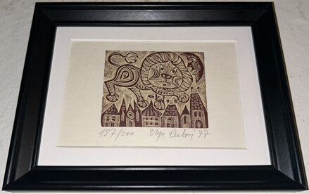 LEV NAD MĚSTEM - ČECHOVÁ OLGA LEV NAD MĚSTEM - ČECHOVÁ OLGA