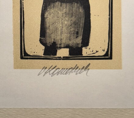 POSTAVA S BATOHEM - KOMÁREK VLADIMÍR