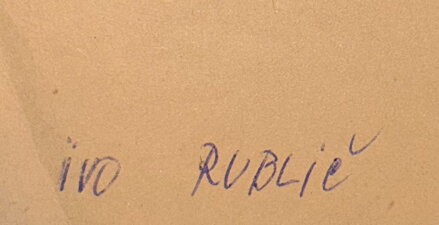 PORTRÉT ŽENY S VELKÝM NOSEM - RUBLIČ ADOLF IVO