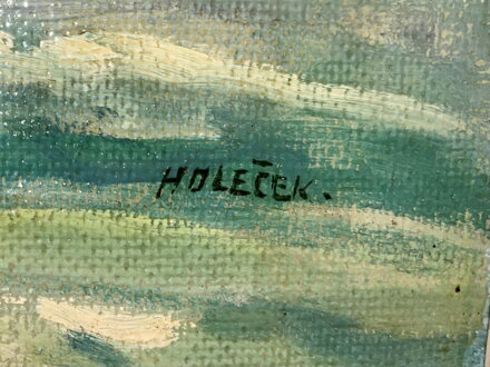LODĚ NA MOŘI - HOLEČEK J.