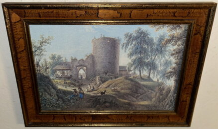 VIMPERK, HASELBURK - VENUTO ANTONÍN JAN - REPRODUKCE