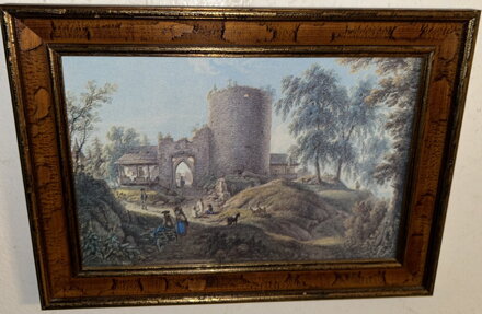 VIMPERK, HASELBURK - VENUTO ANTONÍN JAN - REPRODUKCE