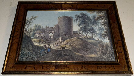 VIMPERK, HASELBURK - VENUTO ANTONÍN JAN - REPRODUKCE