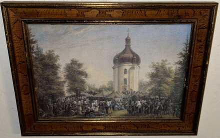 SLAVNOSTI U KOSTELA LOMEC - REPRODUKCE