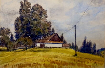 CHALUPA NA VYSOČINĚ - ŠTEMBERA OTAKAR