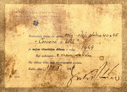 ČERVENÁ A BÍLÁ - BLAŽEK FRANTIŠEK VÍT