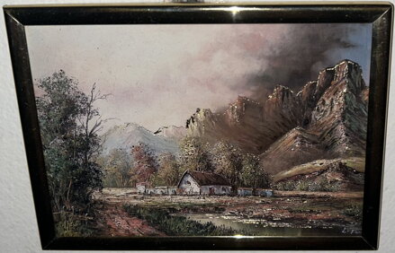 CHATA V HORÁCH - REPRODUKCE