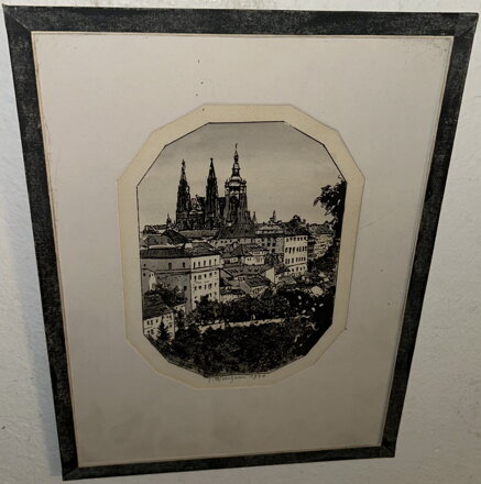 HRADČANY ZE ZAHRAD - SIGNOVÁN