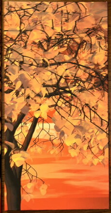 STROM S PODZIMNÍMI BARVAMI - REPRODUKCE STROM S PODZIMNÍMI BARVAMI - REPRODUKCE