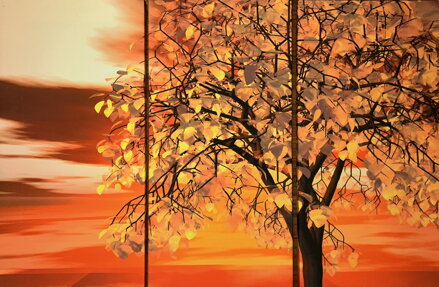 STROM S PODZIMNÍMI BARVAMI - REPRODUKCE STROM S PODZIMNÍMI BARVAMI - REPRODUKCE