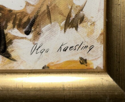 LOUKA U STAVENÍ - KAESLING OLGA - REPRODUKCE