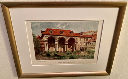 SALLA TERRENA VALDŠTEJNSKÉHO PALÁCE - JANSA VÁCLAV - REPRODUKCE