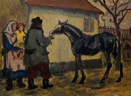 DVOJOBRAZ - VLÁČENÍ A ČERNÉ HŘÍBĚ - OBERTHOR KAREL