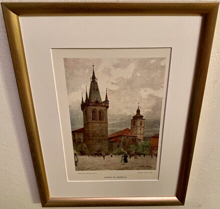 KOSTEL SV. JINDŘICHA - JANSA VÁCLAV - REPRODUKCE
