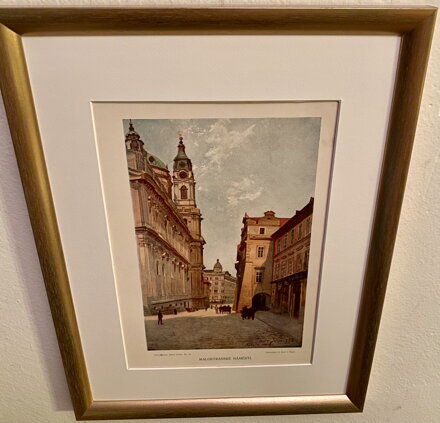 MALOSTRANSKÉ NÁMĚSTÍ - JANSA VÁCLAV - REPRODUKCE