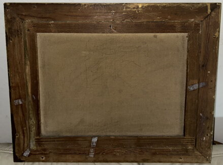 CHALOUPKA S MOSTEM NAD ŘÍČKOU - SIGNOVÁN