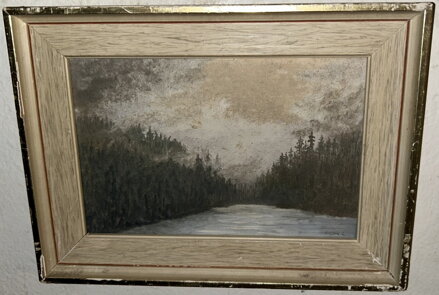 ŠUMAVA, ČERNÉ JEZERO - VICHR LUDVÍK