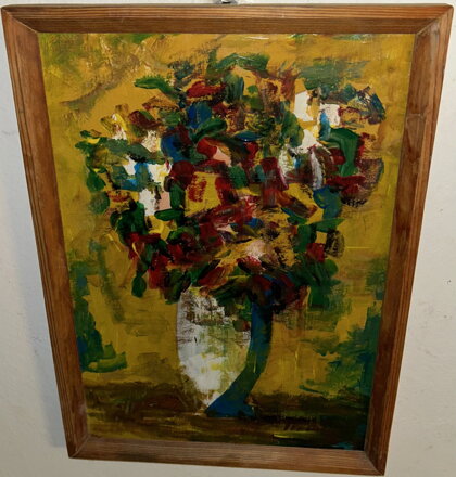 KYTICE VE VÁZE - SIGNOVÁN KYTICE VE VÁZE - SIGNOVÁN