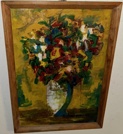 KYTICE VE VÁZE - SIGNOVÁN KYTICE VE VÁZE - SIGNOVÁN