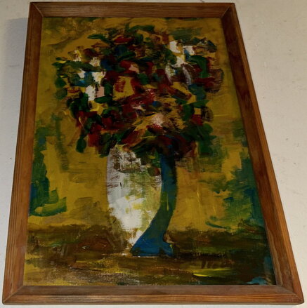 KYTICE VE VÁZE - SIGNOVÁN KYTICE VE VÁZE - SIGNOVÁN