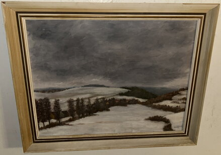 ZIMNÍ KRAJINA - SIGNOVÁN ZIMNÍ KRAJINA - SIGNOVÁN