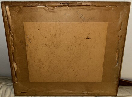 ZÁTIŠÍ S JABLKY V KOŠÍKU - BUREŠ