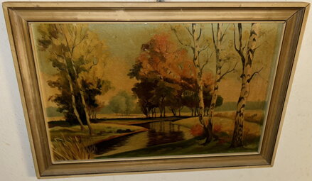 BŘÍZY U POTOKA - DVOŘÁČEK JINDŘICH