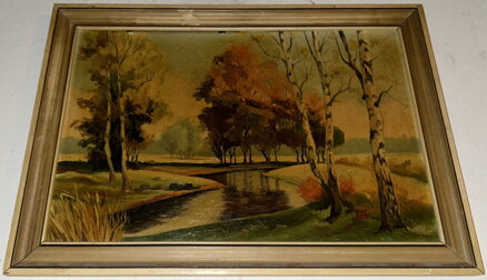 BŘÍZY U POTOKA - DVOŘÁČEK JINDŘICH