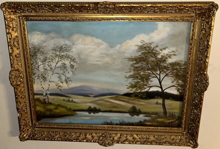 JEZERO V HORSKÉ KRAJINĚ - SIGNOVÁN