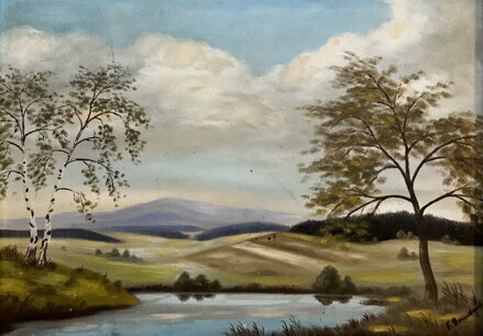 JEZERO V HORSKÉ KRAJINĚ - SIGNOVÁN