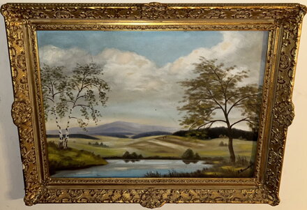 JEZERO V HORSKÉ KRAJINĚ - SIGNOVÁN