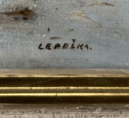 ZIMA V LESE (VLČÍ HORA) - LEPEŠKA VOJTĚCH